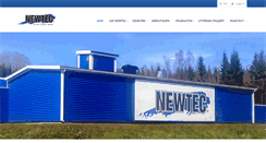 Desktop Screenshot of newtec.se