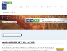 Tablet Screenshot of newtec.info