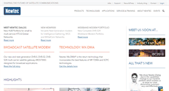 Desktop Screenshot of newtec.eu