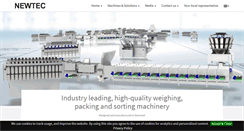 Desktop Screenshot of newtec.com