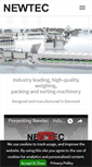 Mobile Screenshot of newtec.com