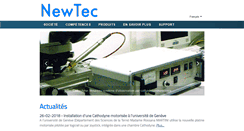 Desktop Screenshot of newtec.fr